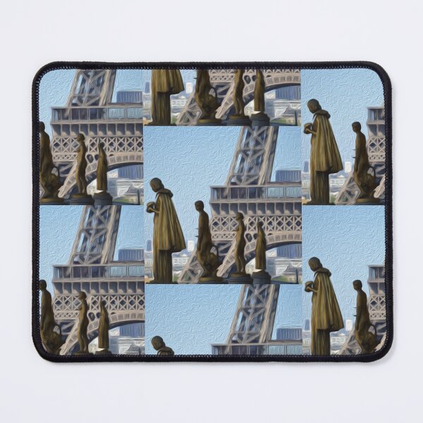 Item preview, Statues by Eiffel Tower Art designed and sold by GeekyGirlsGarb.