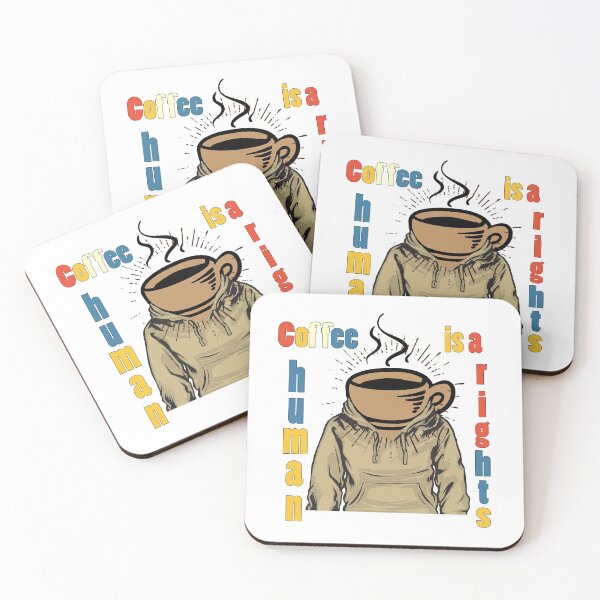 Item preview, coffee mug is a human rights, Coffee beans in the morning  designed and sold by Designer-amjed.