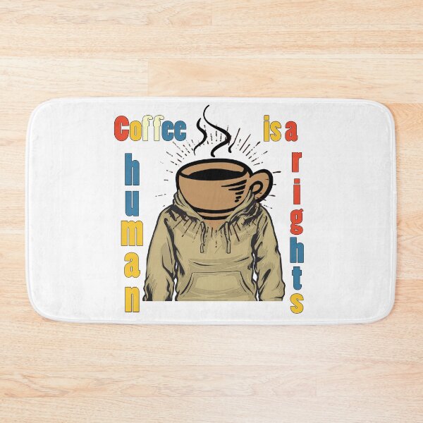 Item preview, coffee mug is a human rights, Coffee beans in the morning  designed and sold by Designer-amjed.