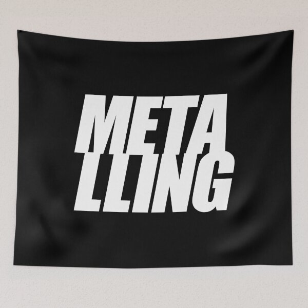 Item preview, Metalling LOGO (WHITE) designed and sold by Metalling.