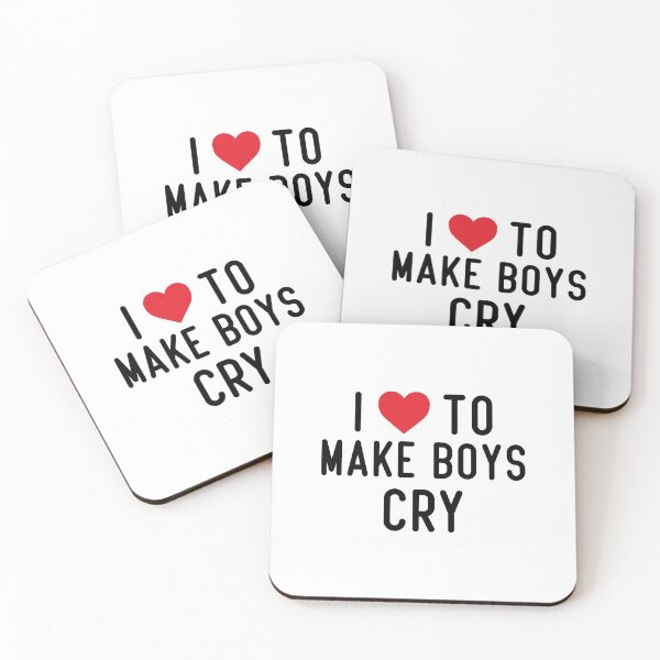 Item preview, I Loves To Make Boys Cry, Valentines Day, Funny Gifts  designed and sold by Mouadox ★★★★★.
