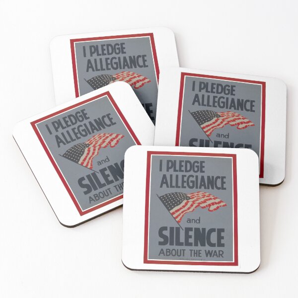 Item preview, The Pledge of Silence (World War 2 Poster) designed and sold by franklinprintco.