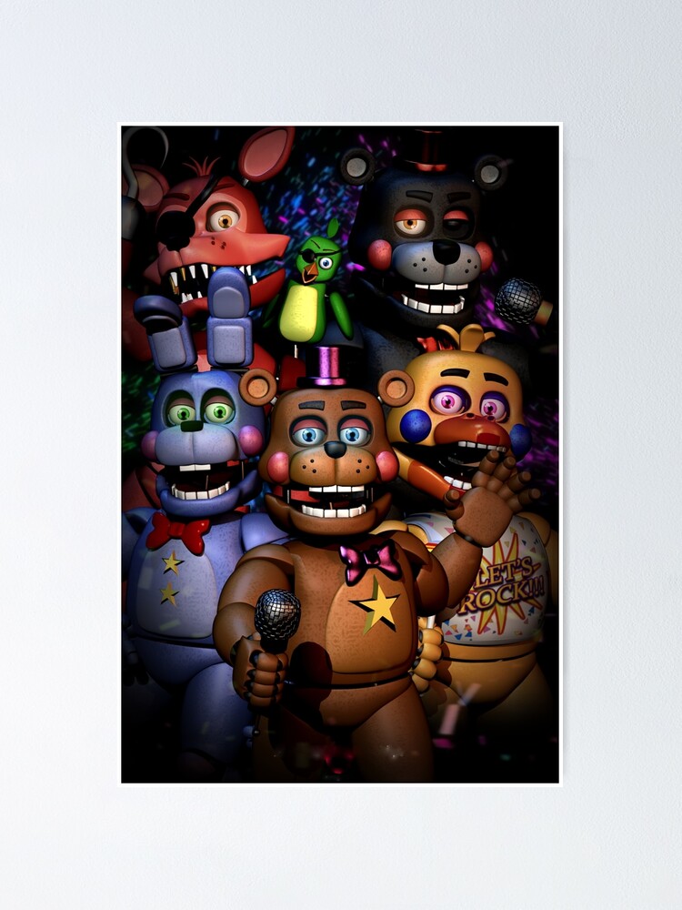 fnaf security breach  Poster for Sale by lojy-pink