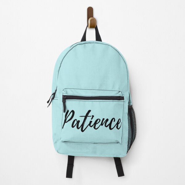 Item preview, Patience - Blue Background Powerful Affirmation designed and sold by ActionFocus.