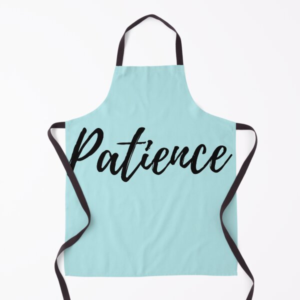 Item preview, Patience - Blue Background Powerful Affirmation designed and sold by ActionFocus.
