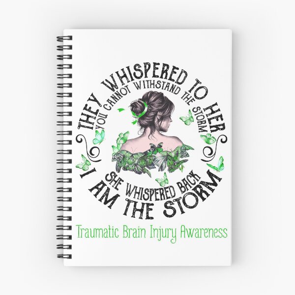 Item preview, Women Traumatic Brain Injury Warrior I Am The Storm designed and sold by Grooffos.