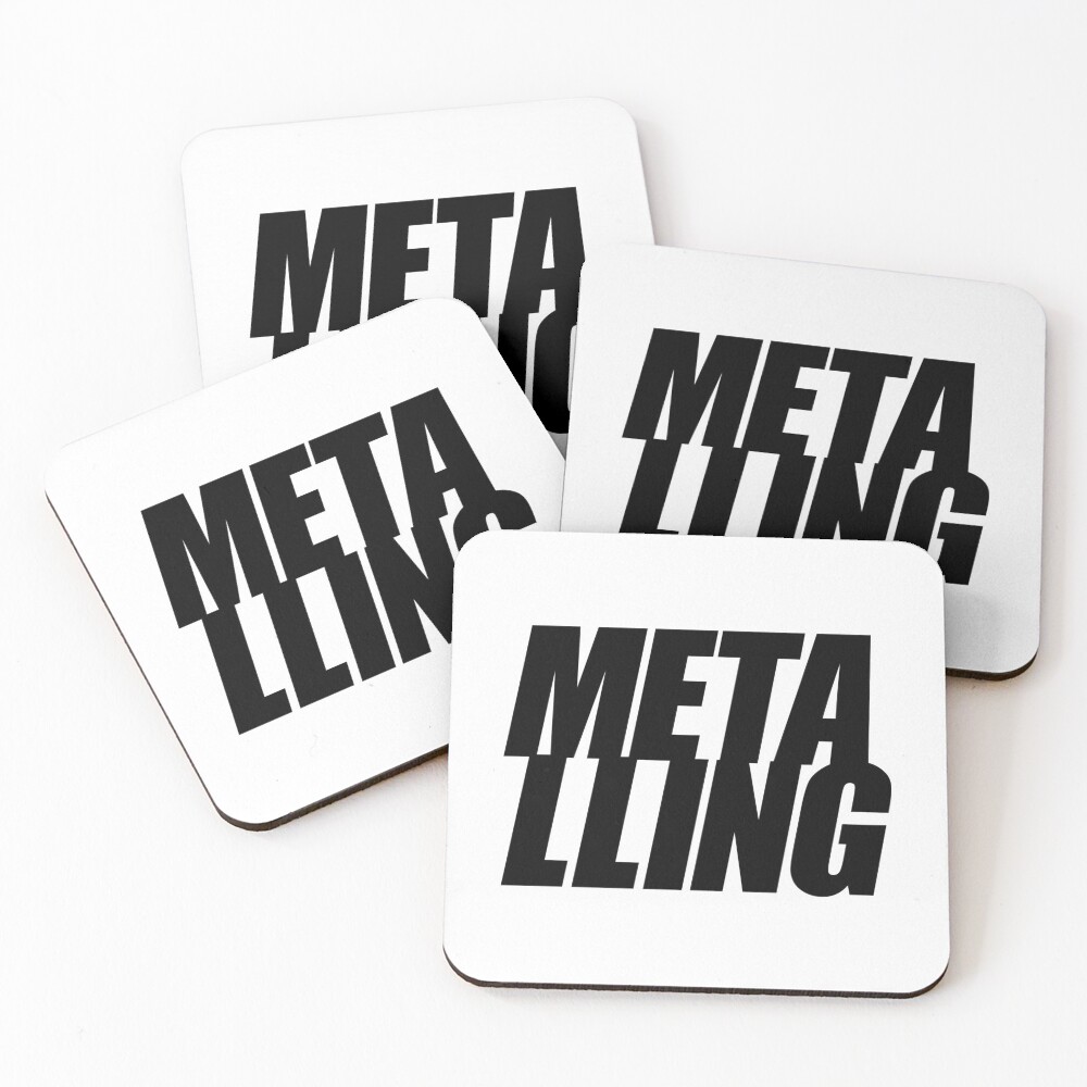 Item preview, Coasters (Set of 4) designed and sold by Metalling.