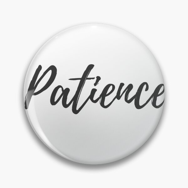 Item preview, Patience - Set Your Intentions - Word of the Year List designed and sold by ActionFocus.
