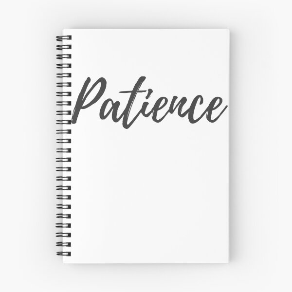 Item preview, Patience - Set Your Intentions - Word of the Year List designed and sold by ActionFocus.