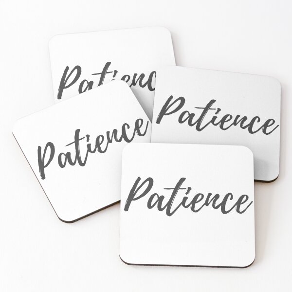 Item preview, Patience - Set Your Intentions - Word of the Year List designed and sold by ActionFocus.