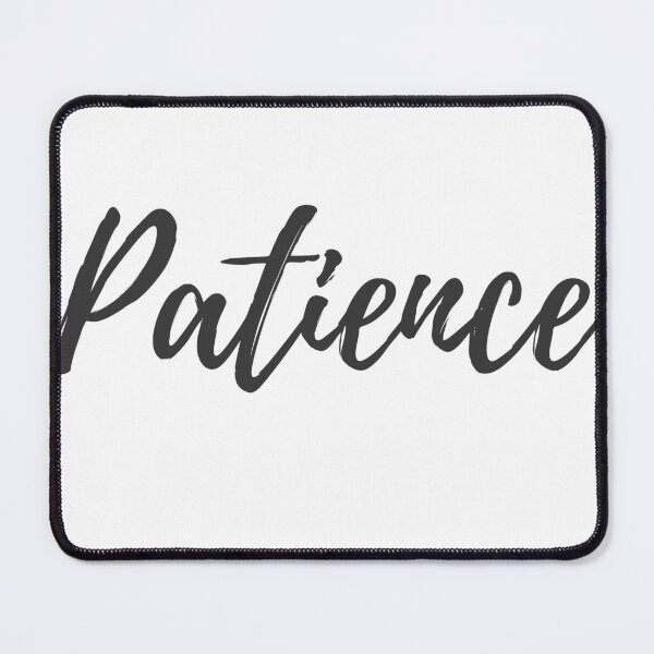 Item preview, Patience - Set Your Intentions - Word of the Year List designed and sold by ActionFocus.