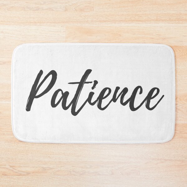 Item preview, Patience - Set Your Intentions - Word of the Year List designed and sold by ActionFocus.