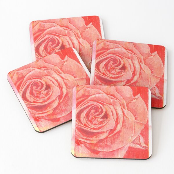 Item preview, Rose - Hand Drawn Oil and Ink Portrait designed and sold by HRHildebrand.