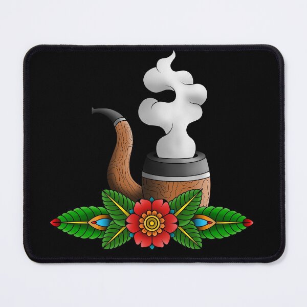 Item preview, old school tattoo smoking pipe designed and sold by Kranos.