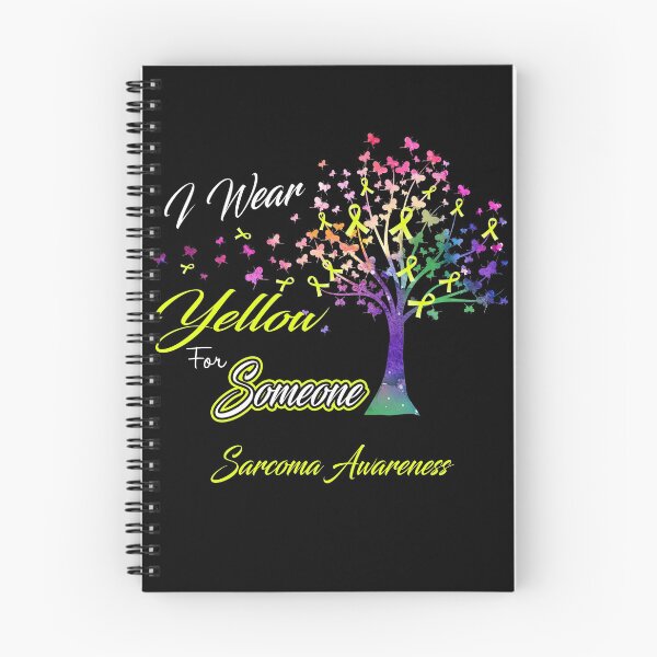 Item preview, Ribbon Tree I Wear Yellow For Someone Sarcoma Awareness designed and sold by Tadmab.