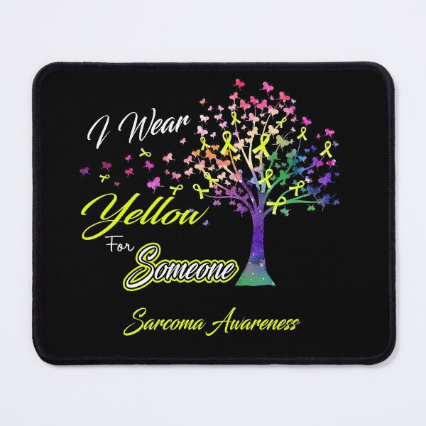 Item preview, Ribbon Tree I Wear Yellow For Someone Sarcoma Awareness designed and sold by Tadmab.