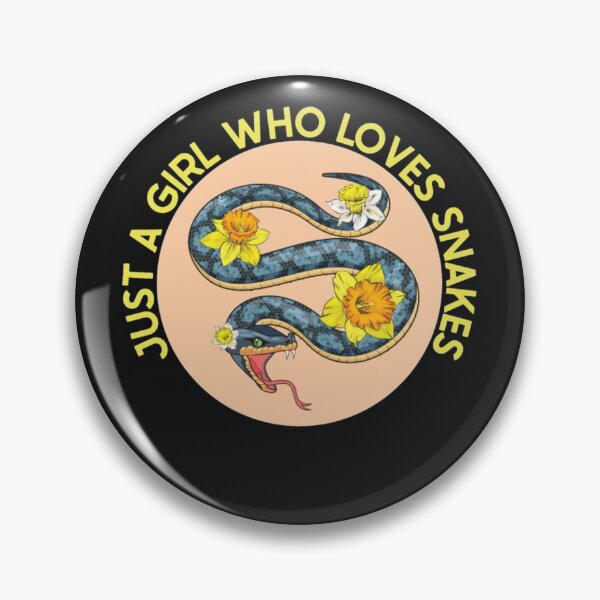 Item preview, girl who loves snakes designed and sold by ClamenTaon.