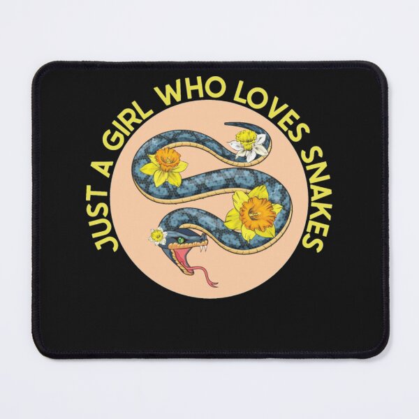 Item preview, girl who loves snakes designed and sold by ClamenTaon.