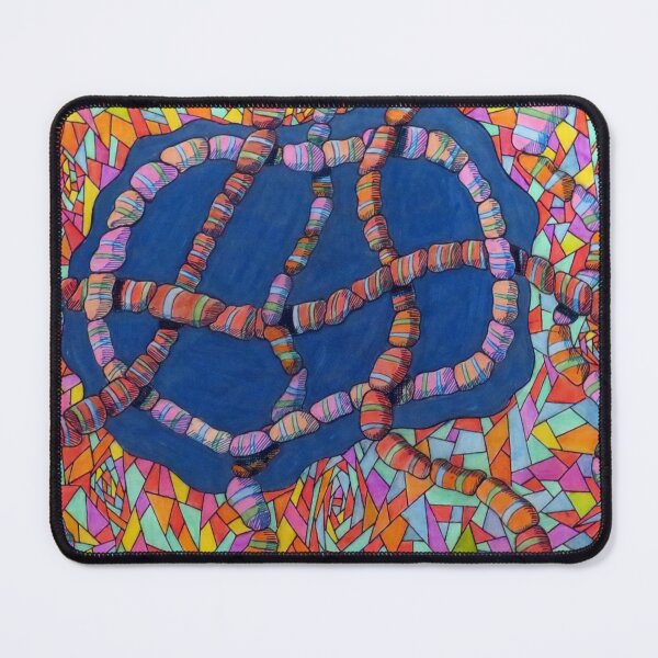 Item preview, 609 - TANGLED MOSAIC - DAVE EDWARDS - COLOURED PENCILS - 2021 designed and sold by BLYTHART.