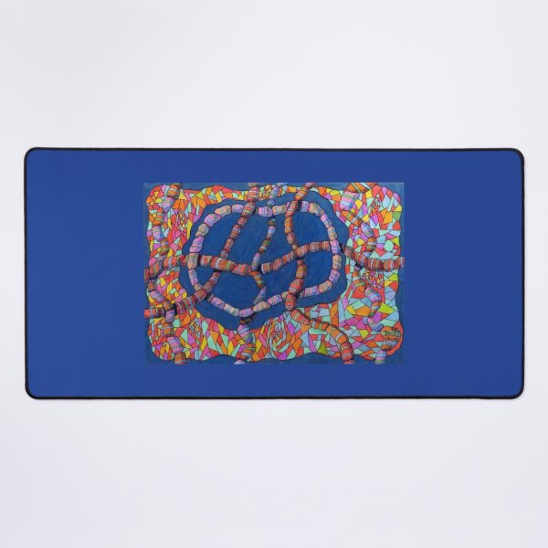 Item preview, 609 - TANGLED MOSAIC - DAVE EDWARDS - COLOURED PENCILS - 2021 designed and sold by BLYTHART.