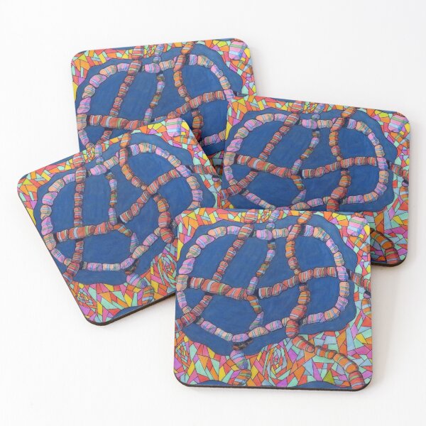 Item preview, 609 - TANGLED MOSAIC - DAVE EDWARDS - COLOURED PENCILS - 2021 designed and sold by BLYTHART.