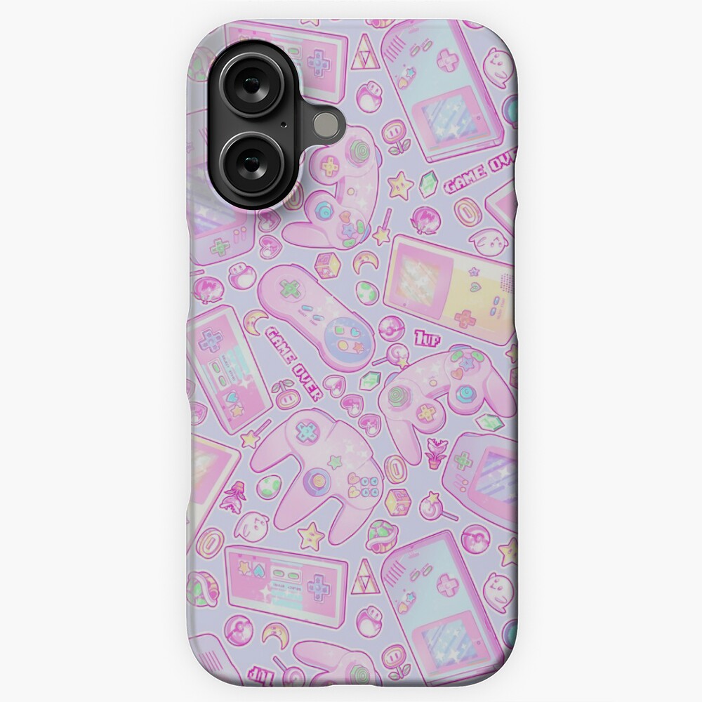 Aperçu de l'œuvre Coque rigide iPhone créée et vendue par PastelPollution.