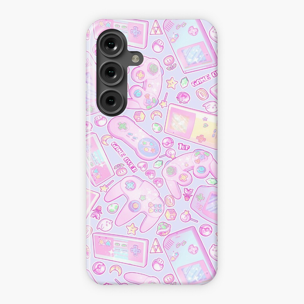 Aperçu de l'œuvre Coque rigide Samsung Galaxy créée et vendue par PastelPollution.
