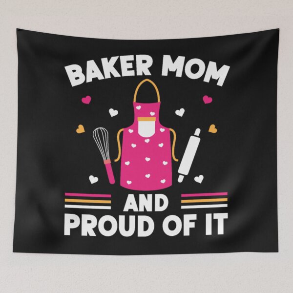 Item preview, Baker Mom Proud designed and sold by ClamenTaon.