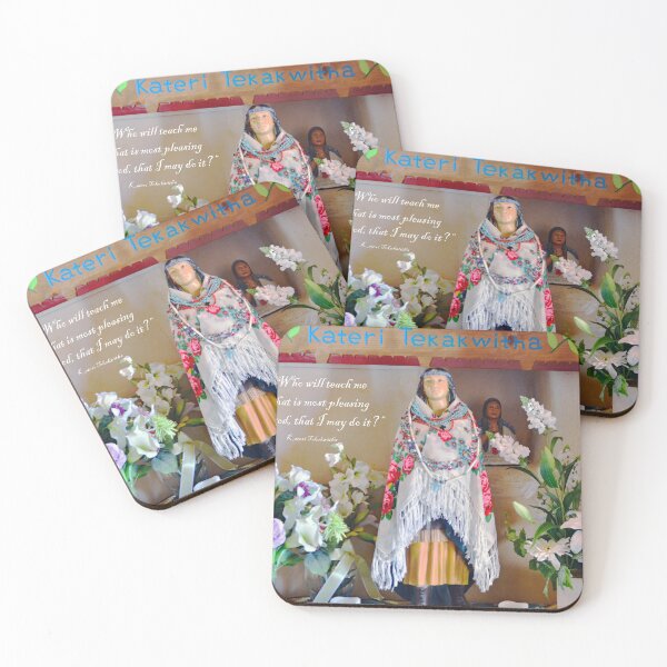 Item preview, Saint Kateri Tekakwitha Isleta Pueblo New Mexico designed and sold by Tdcc2000.
