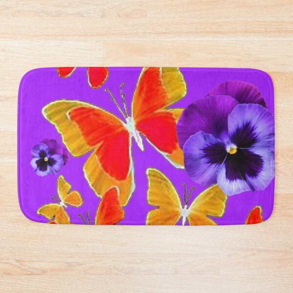 Item preview, PURPLE SPRING PANSIES  FANTASY BUTTERFLY DESIGNS designed and sold by sharlesart.
