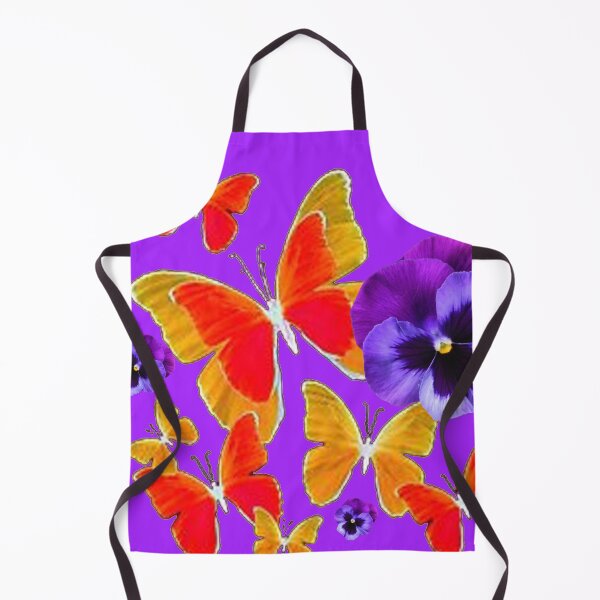 Item preview, PURPLE SPRING PANSIES FANTASY BUTTERFLY DESIGNS designed and sold by sharlesart.