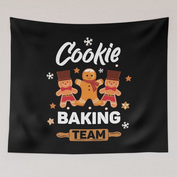 Item preview, Cookie Baking Team Christmas Gingerbread Family designed and sold by Tig3rE.