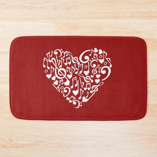 Item preview, Every Note Is A Beat Of My Heart - Musical Heart designed and sold by MugsAndDuds.