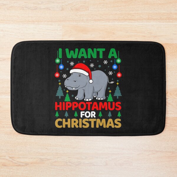 Item preview, Want hippo for christmas designed and sold by ClamenTaon.