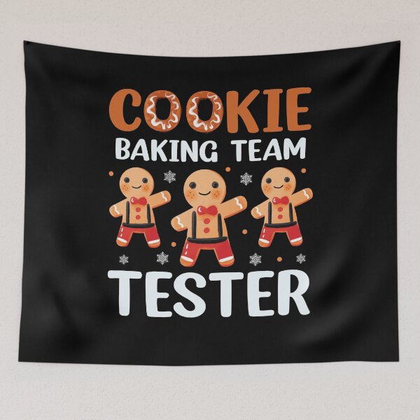 Item preview, Cookie Baking Team Tester Christmas Gingerbread designed and sold by Tig3rE.