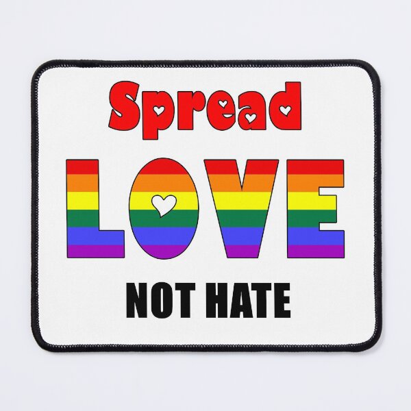 Item preview, Spread Love, Not Hate designed and sold by imphavok.