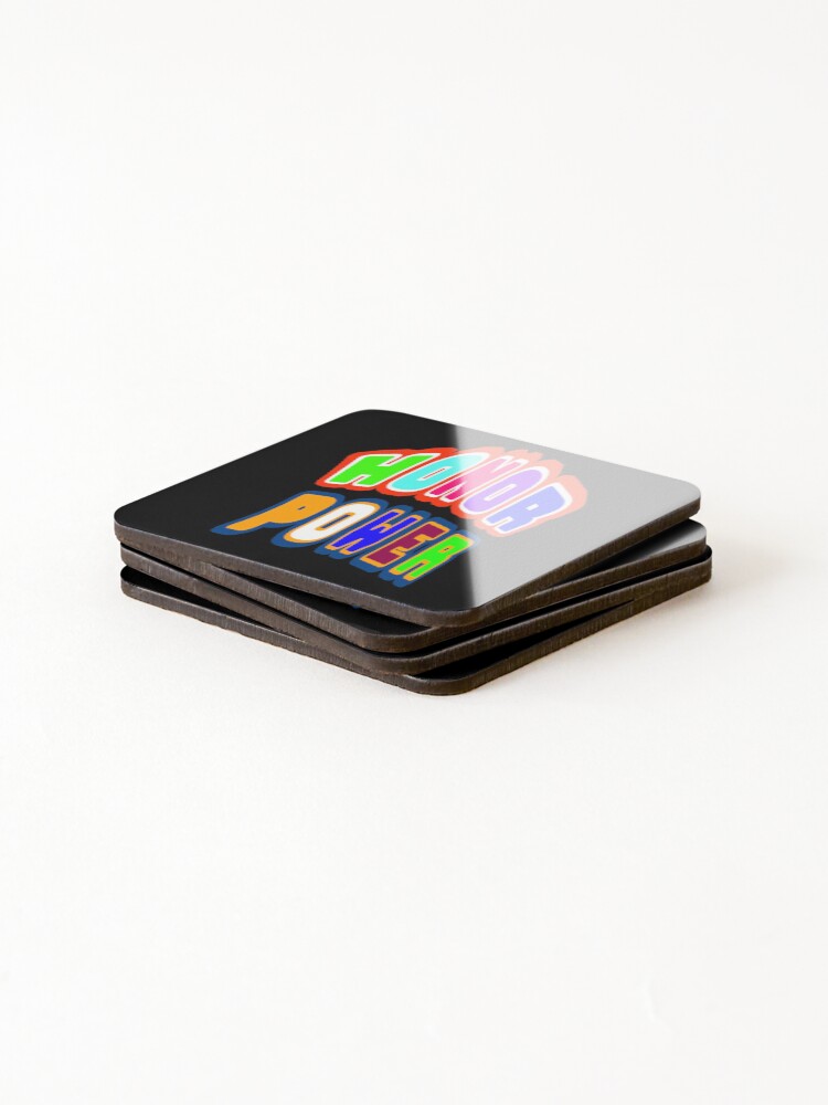 Thumbnail 4 of 5, Coasters (Set of 4), Honor Power 02 by Code03 designed and sold by Code03.