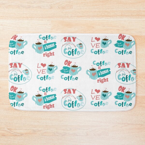 Item preview, Coffee Is A Human Right STICKER designed and sold by olafekry.