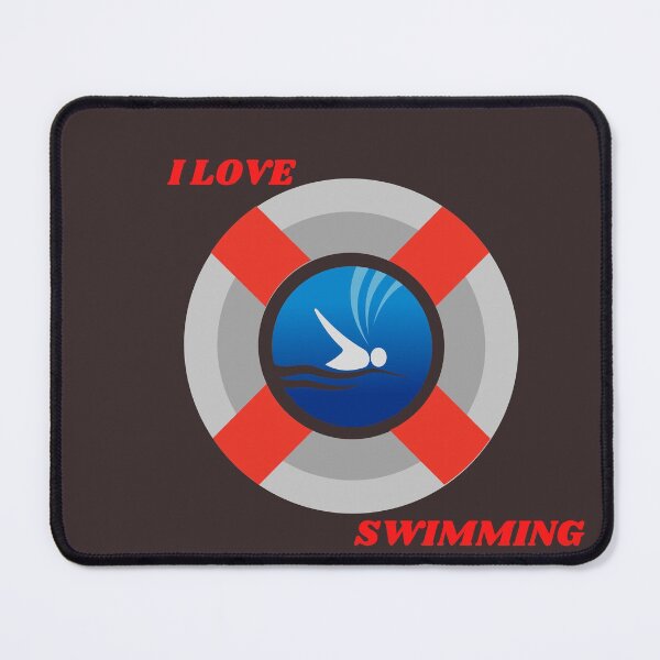 Item preview, I love swimming designed and sold by KkCreationas.