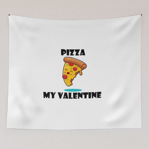 Item preview, Pizza is my valentine designed and sold by Anoirshop ⭐⭐⭐⭐⭐.