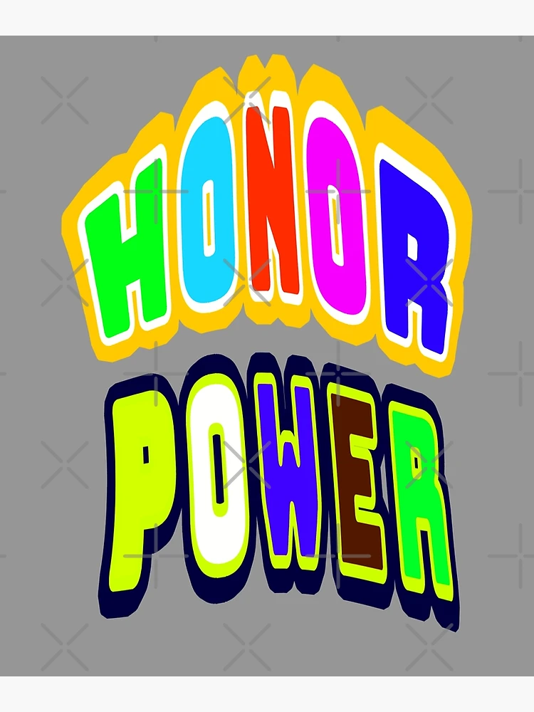 Thumbnail 3 of 3, Poster, Honor Power 01 by Code03 designed and sold by Code03.