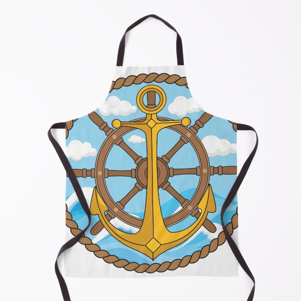 Item preview, Anchor, rope and steering wheel designed and sold by ColorumArts.