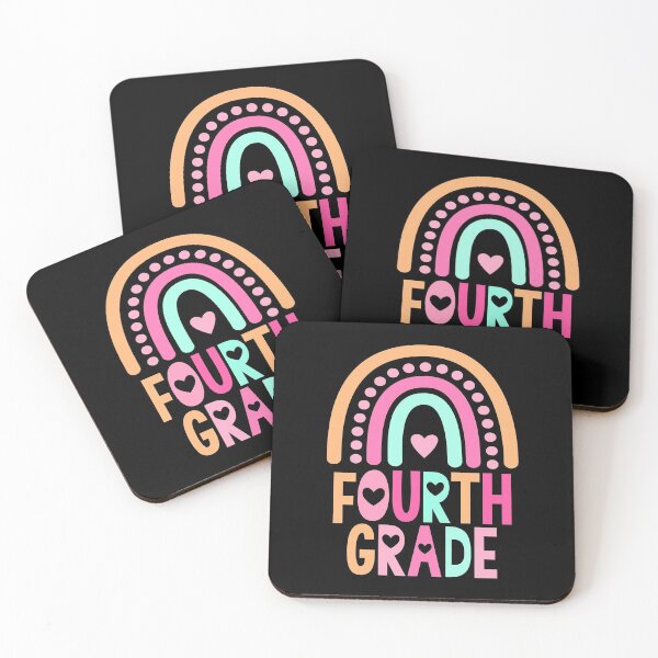 Item preview, Back To School fourth Grade Rainbow Kids Women Men 4th grade designed and sold by Zeus-Studio.