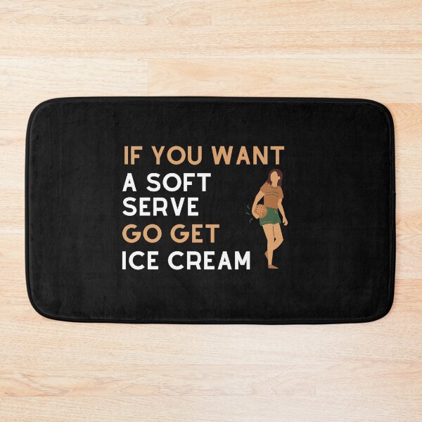 Item preview, IF You Want A Soft Serve Go Get Ice Cream Volleyball  designed and sold by FOSLIGHT.