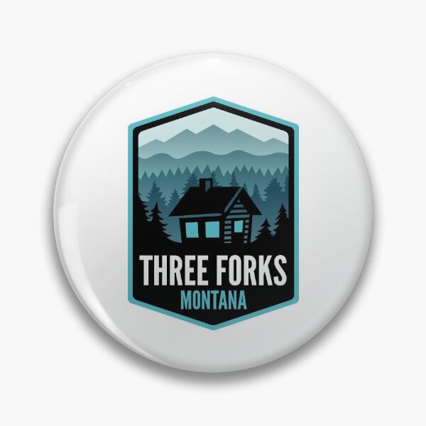 Item preview, Three Forks Montana Mountain Town Cabin designed and sold by HalpinDesign.