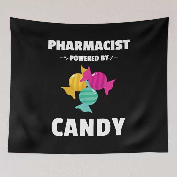 Item preview, Pharmacist Powered By Candy Shirt designed and sold by zoonix.