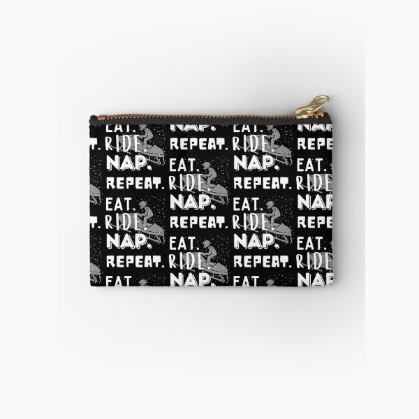Item preview, The EAT. RIDE. NAP. REPEAT. Sled -Funny Snowmobile designed and sold by Rally-Girl.