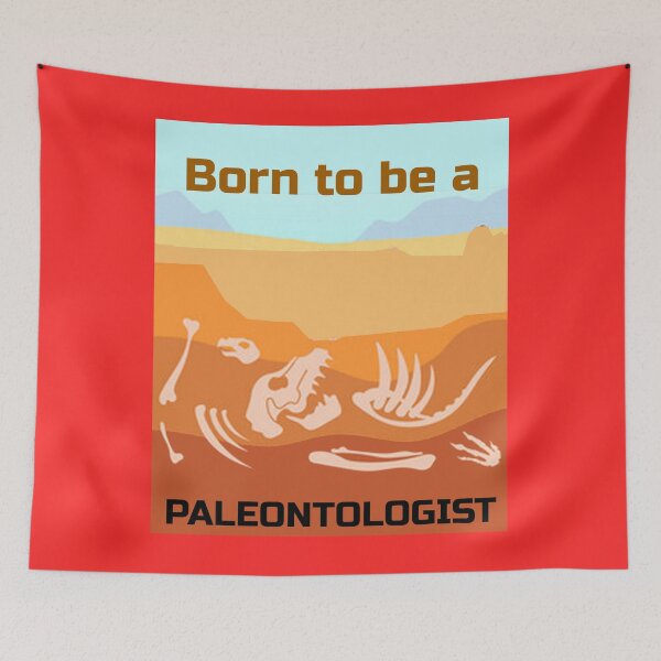 Item preview, Born to be a PALEONTOLOGIST designed and sold by rachidhaz.