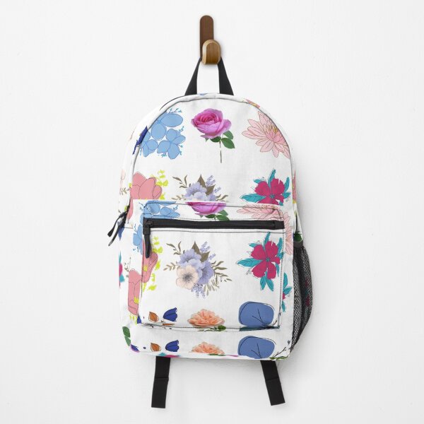 Item preview, Cute Colorful Flowers-different flowers floral design designed and sold by adoredigitals.