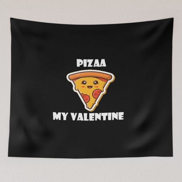 Item preview, Pizza is my valentine designed and sold by Anoirshop ⭐⭐⭐⭐⭐.